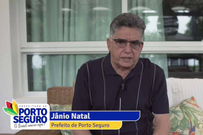 Pronunciamento do Prefeito Jânio Natal a respeito das fortes chuva na cidade